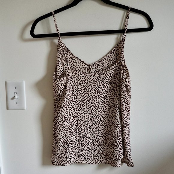 J. Crew 100% Silk Leopard Cami Size XS - Picture 3 of 12